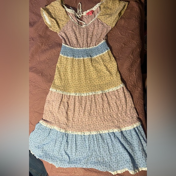 Betsey Johnson Dresses Betsey Johnson Tiered Maxi Dress Poshmark